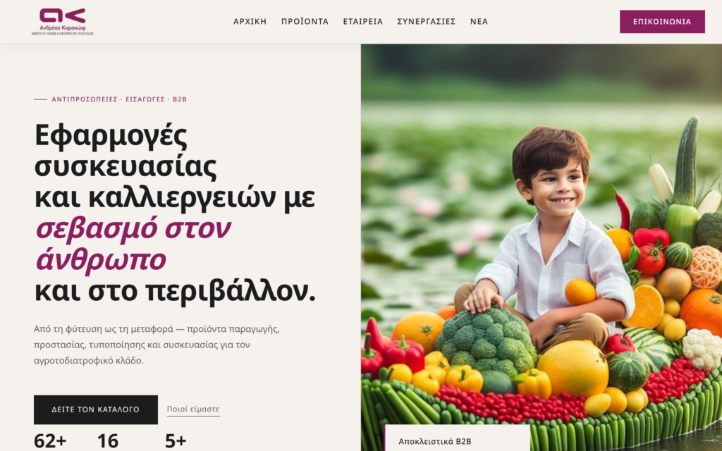 Καρακώφ — Από αόρατη B2B εταιρεία σε ψηφιακό κατάλογο αναφοράς — Featured Image